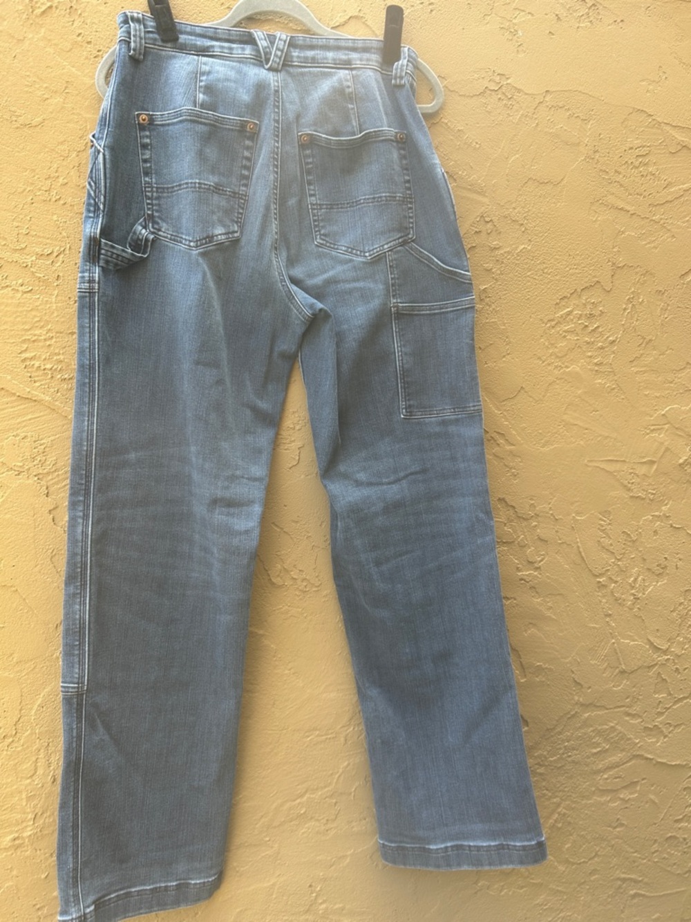 Deluth Trading Classic Women's Blue Carpenter Jeans - Sz 10L - Picture 3 of 5